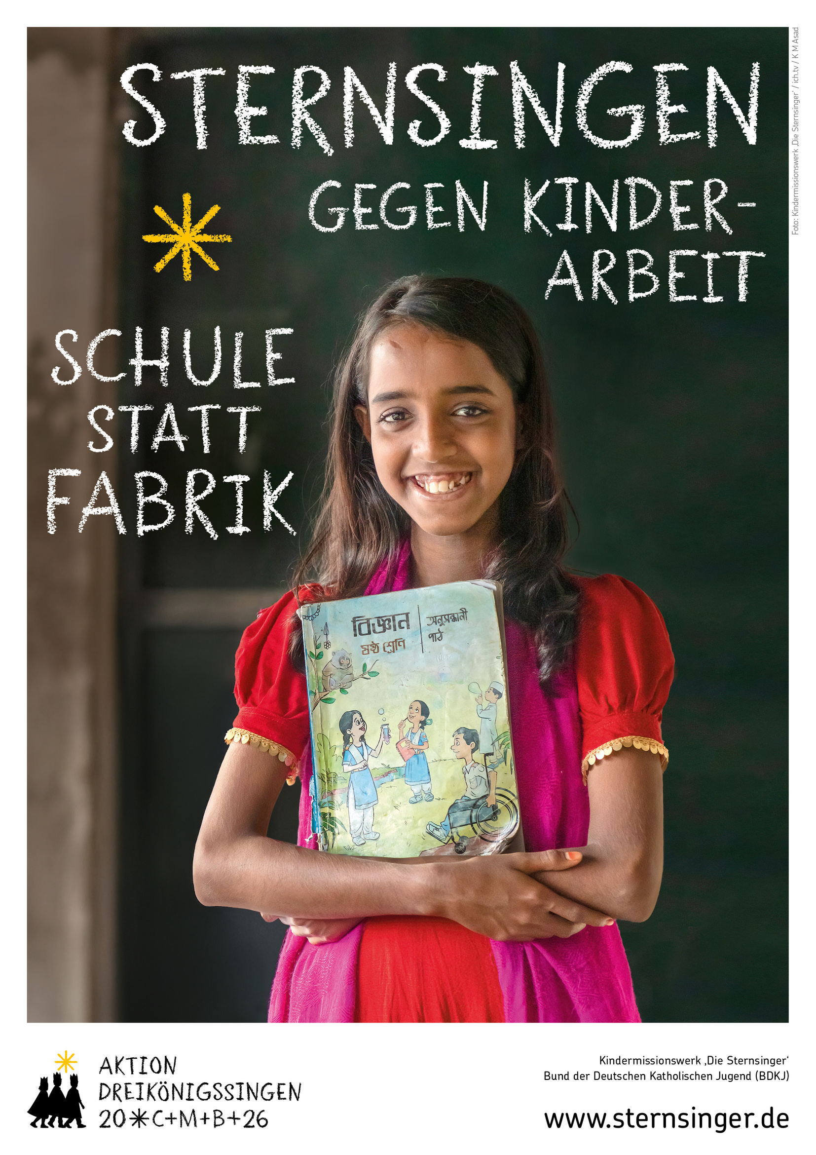 Schule statt Fabrik – Sternsingen gegen Kinderarbeit