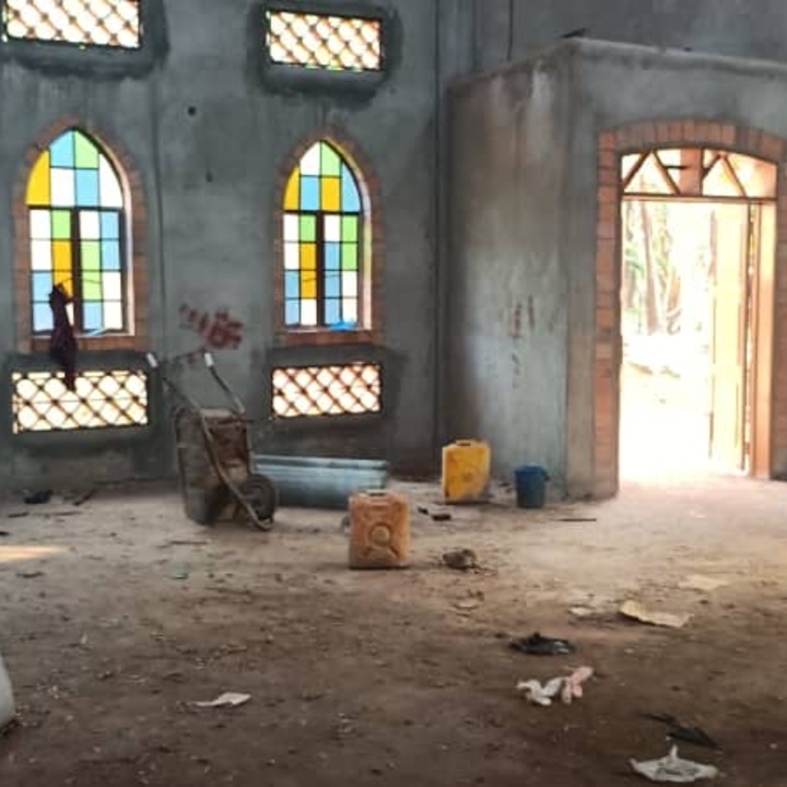 Kirchenneubau, Murro, Uganda