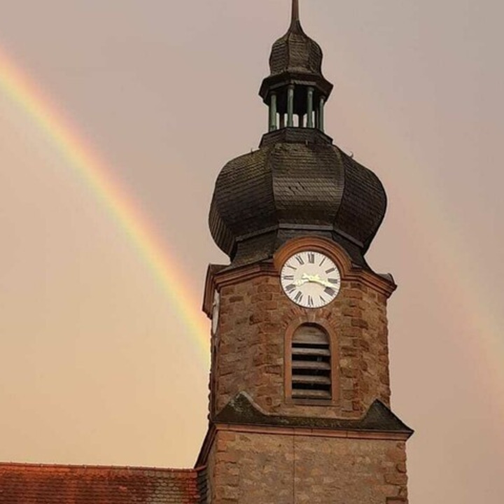 Kirchturm in Wenighösbach