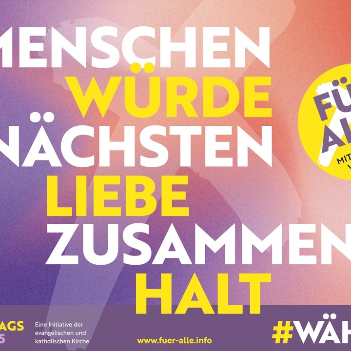 Initiative „Für alle. Mit Herz und Verstand“ zur Bundestagswahl