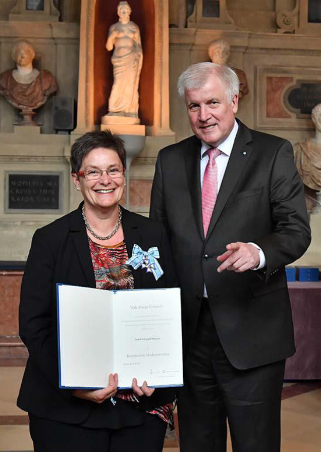 Hildegard Metzger-Verleihung Bayerischer Verdienstorden
