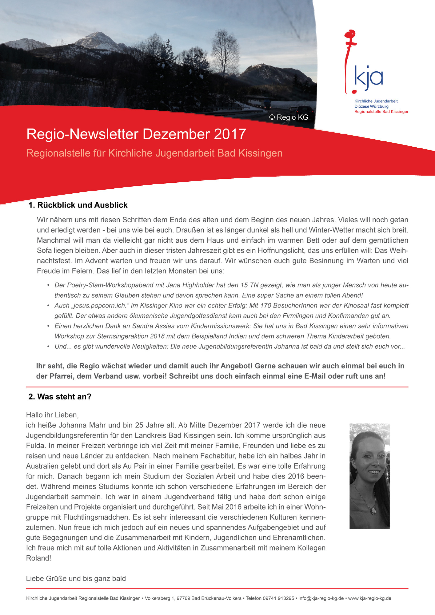 Bilder Newsletter Dezember 17