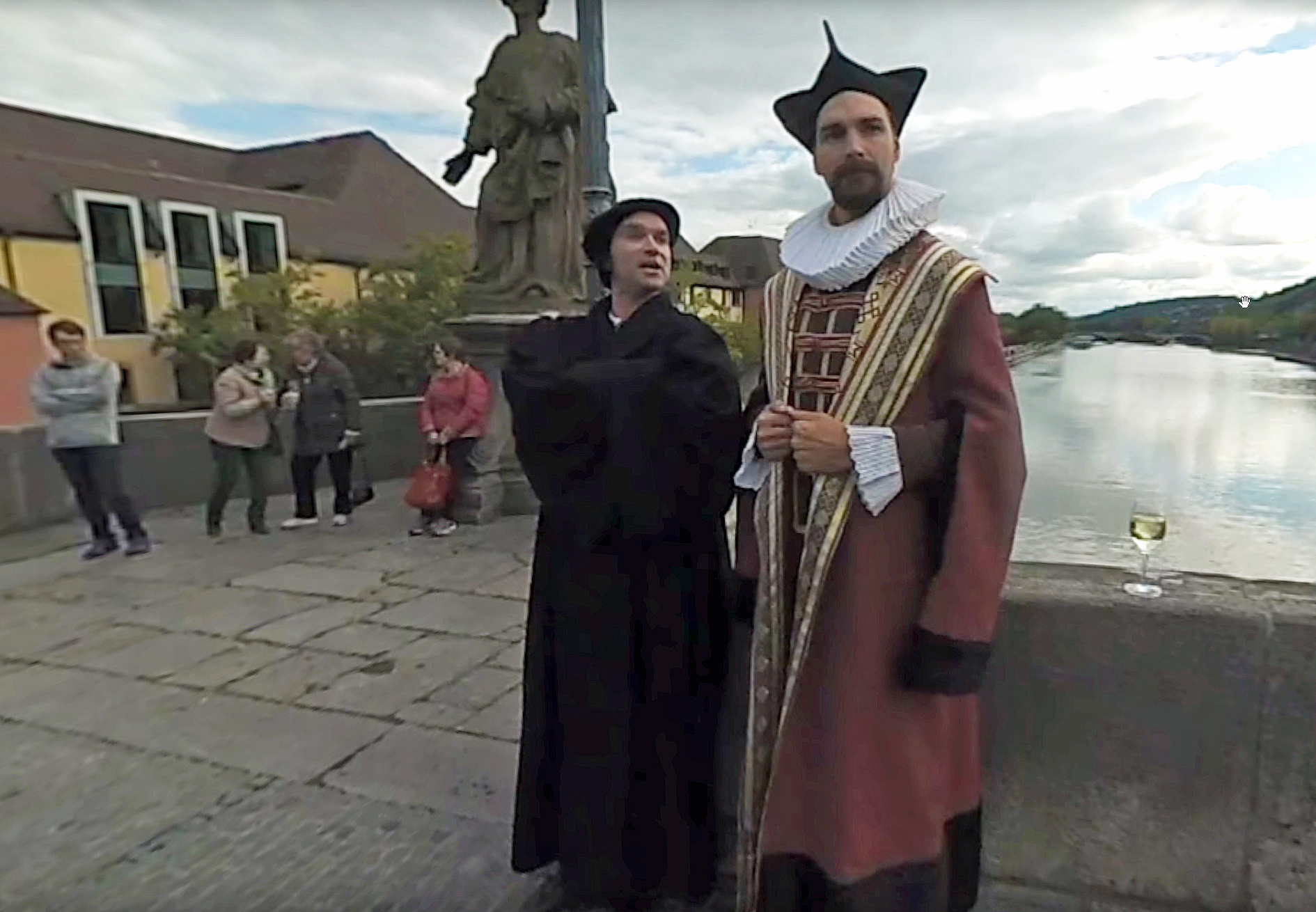 Reformator trifft Fürstbischof