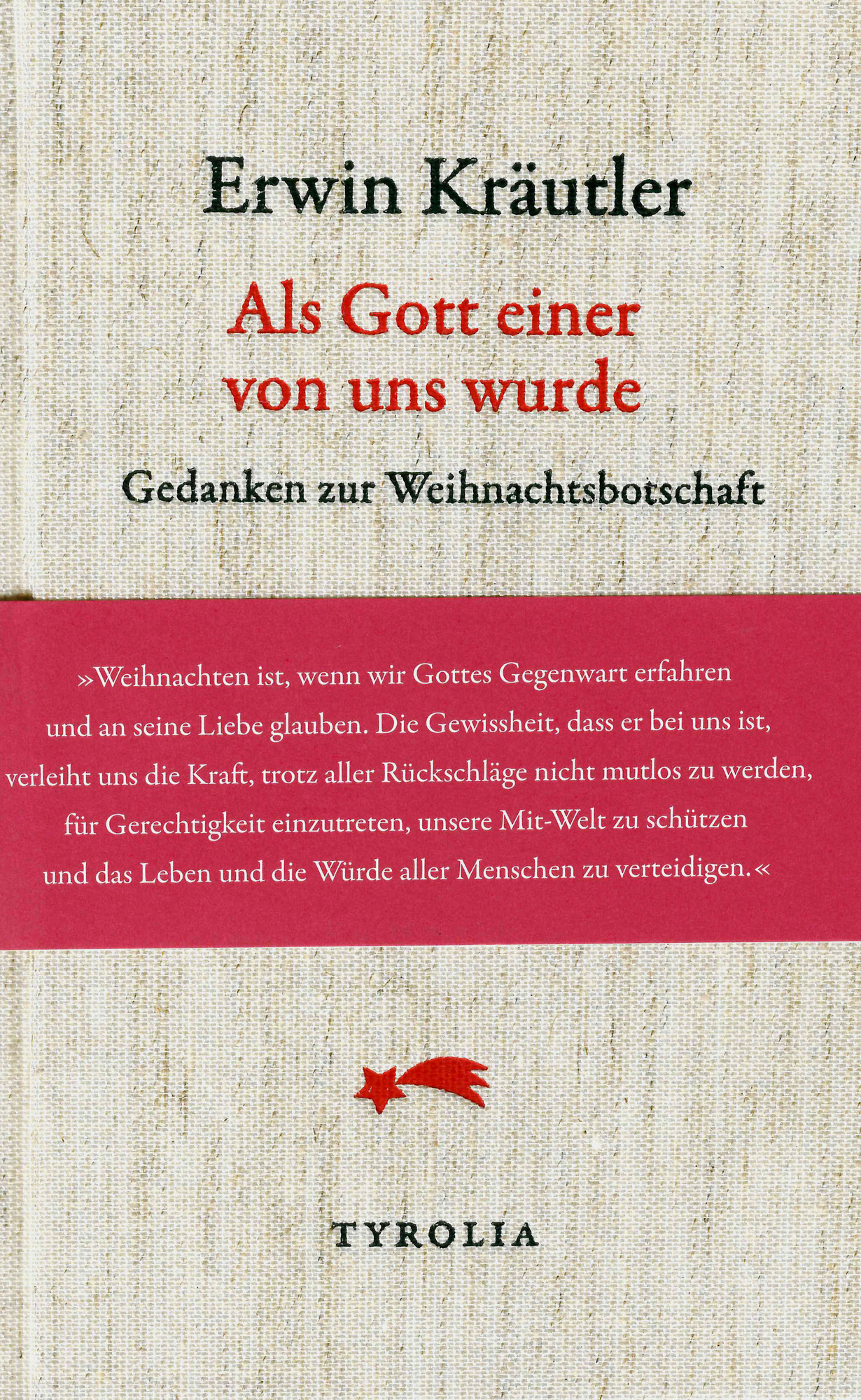 Kräutler Weihnachtsbuch